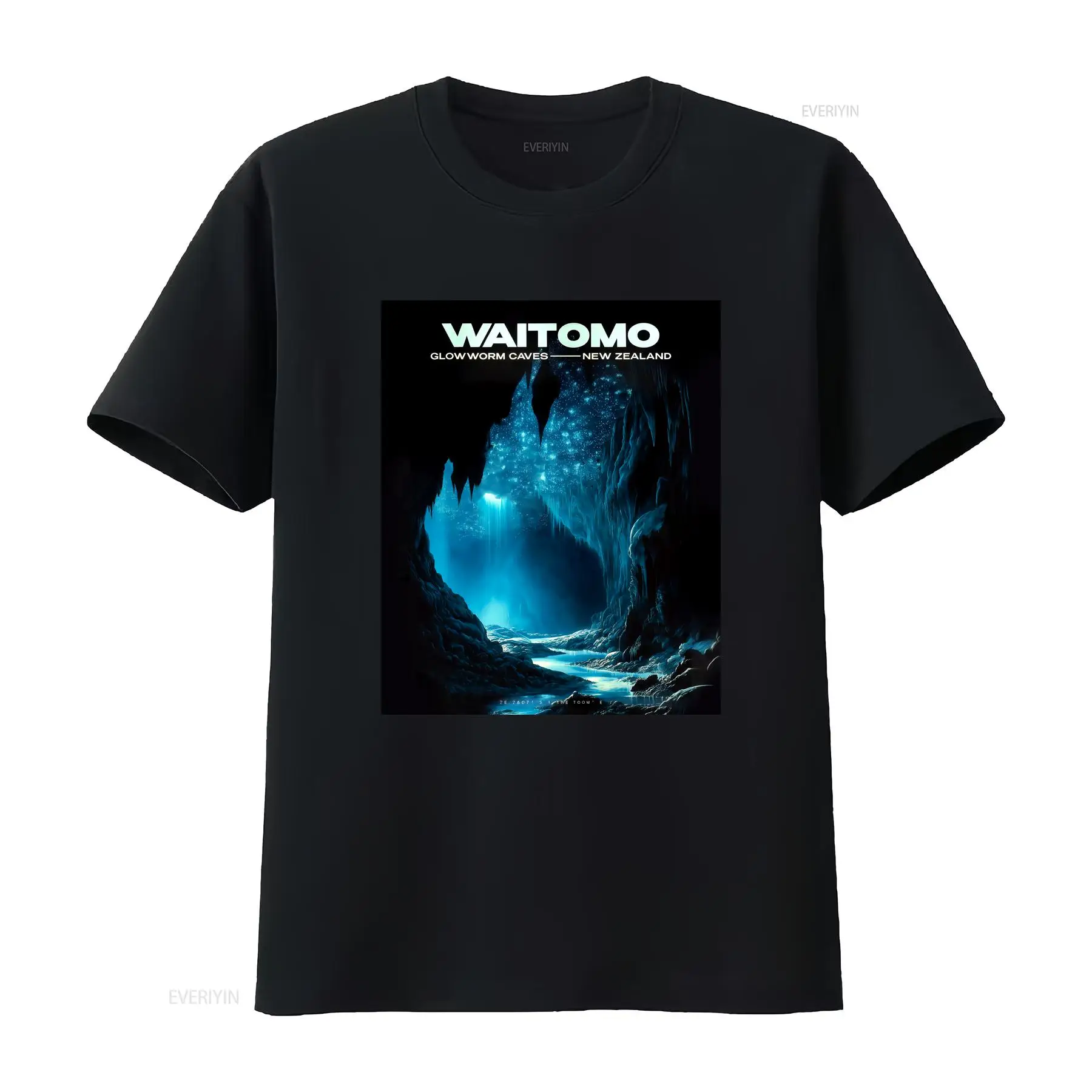 Outdoor Adventure Ideas - Waitomo Caves T-Shirt, Abenteuerbekleidung aus Neuseeland,