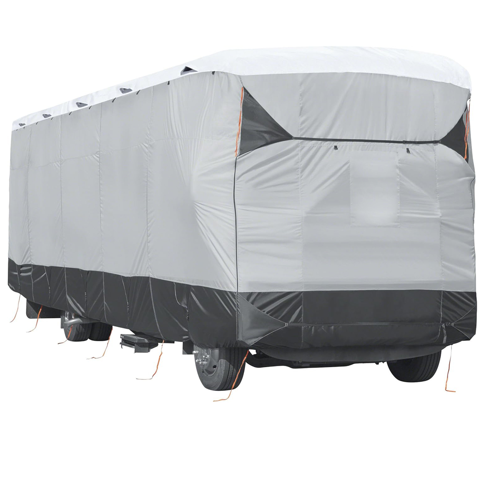 Outdoor Adventures - Langlebige UV-Schutz Wasserdichte Sportliche Reise-Wohnwagen-Abdeckung Atmungsaktive