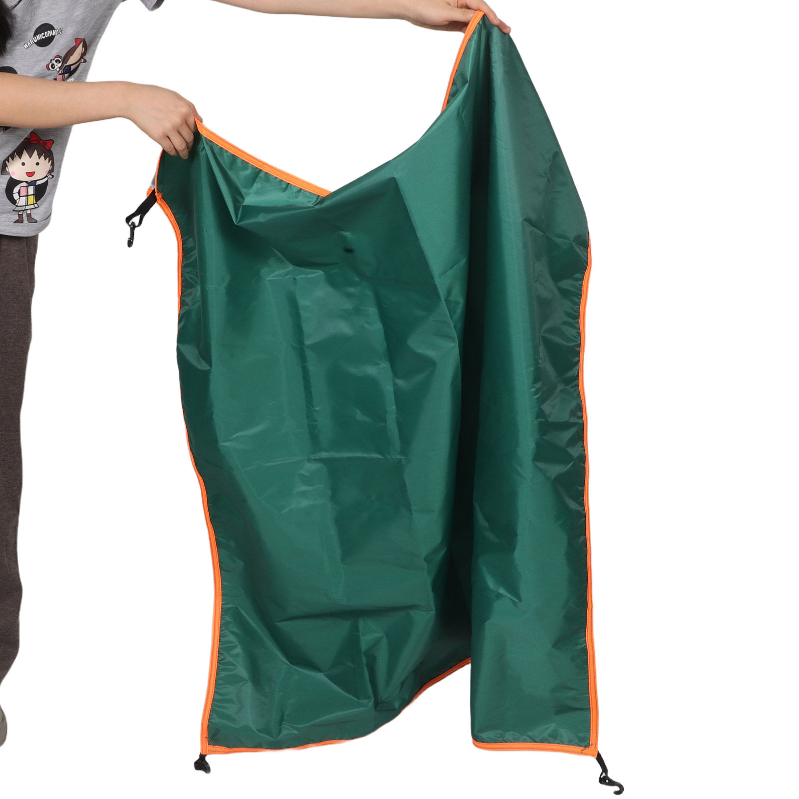 Hammock Rain Tarp - Zeltabdeckung 110x110cm Wasserdichtes Oxford-Gewebe Regenschutzplane für