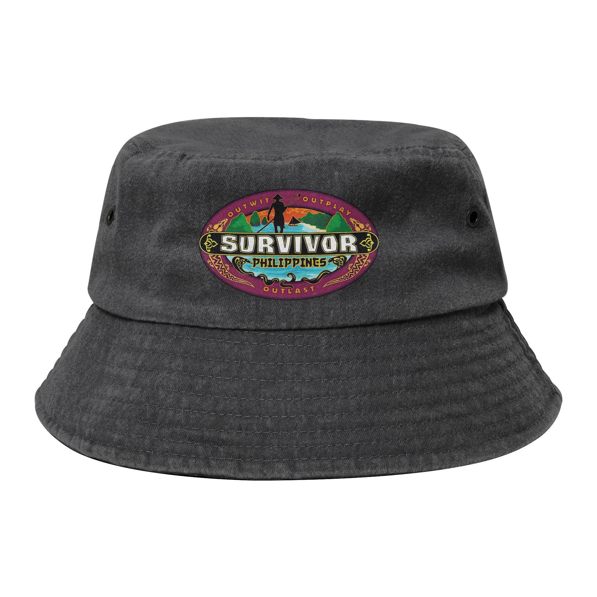 Outdoor Adventure Ideas - Distressed Washed Bucket Hats für Damen