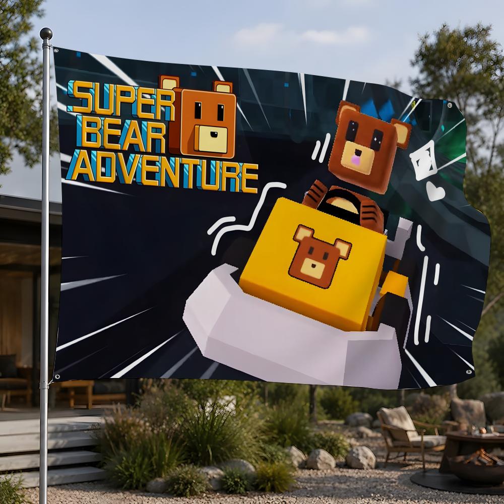 Game Super Bear Adventure Flag – Outdoor Adventure Club Bewertung und Preis
