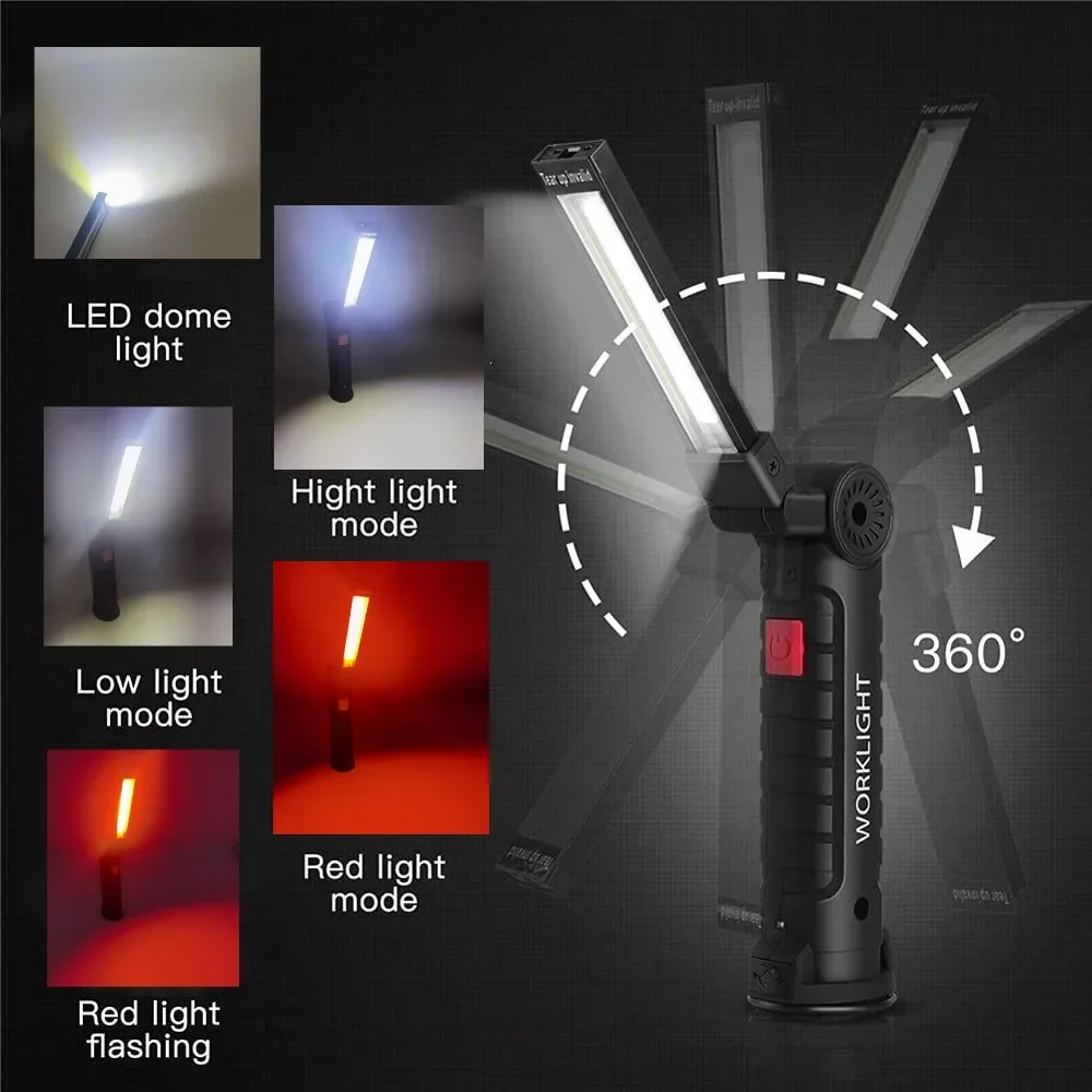 Tragbare COB-LED-Taschenlampe, – Outdoor Adventures Bewertung und Preis
