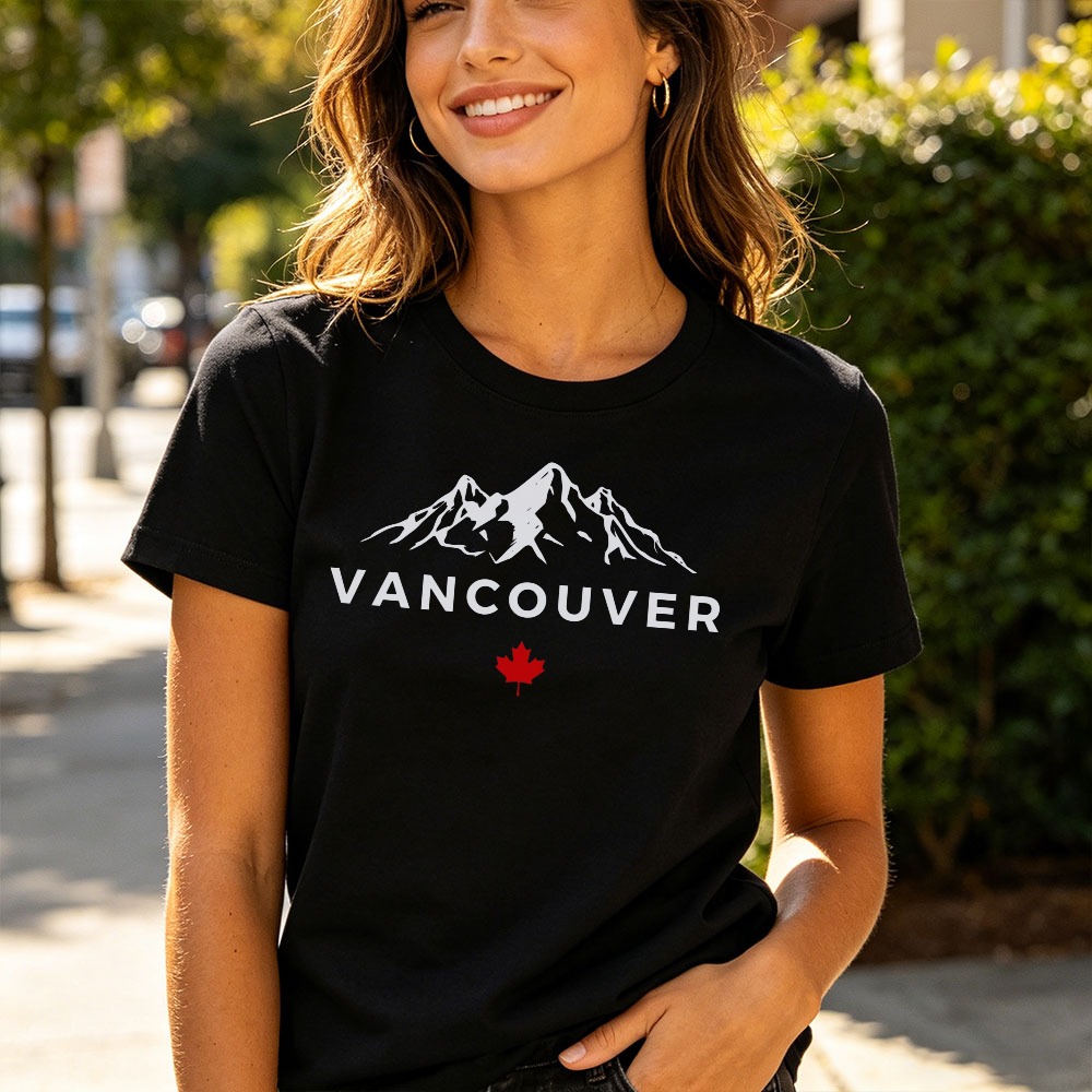 Vancouver Kanada Mountain T-Sh – Outdoor Adventure Club Bewertung und Preis