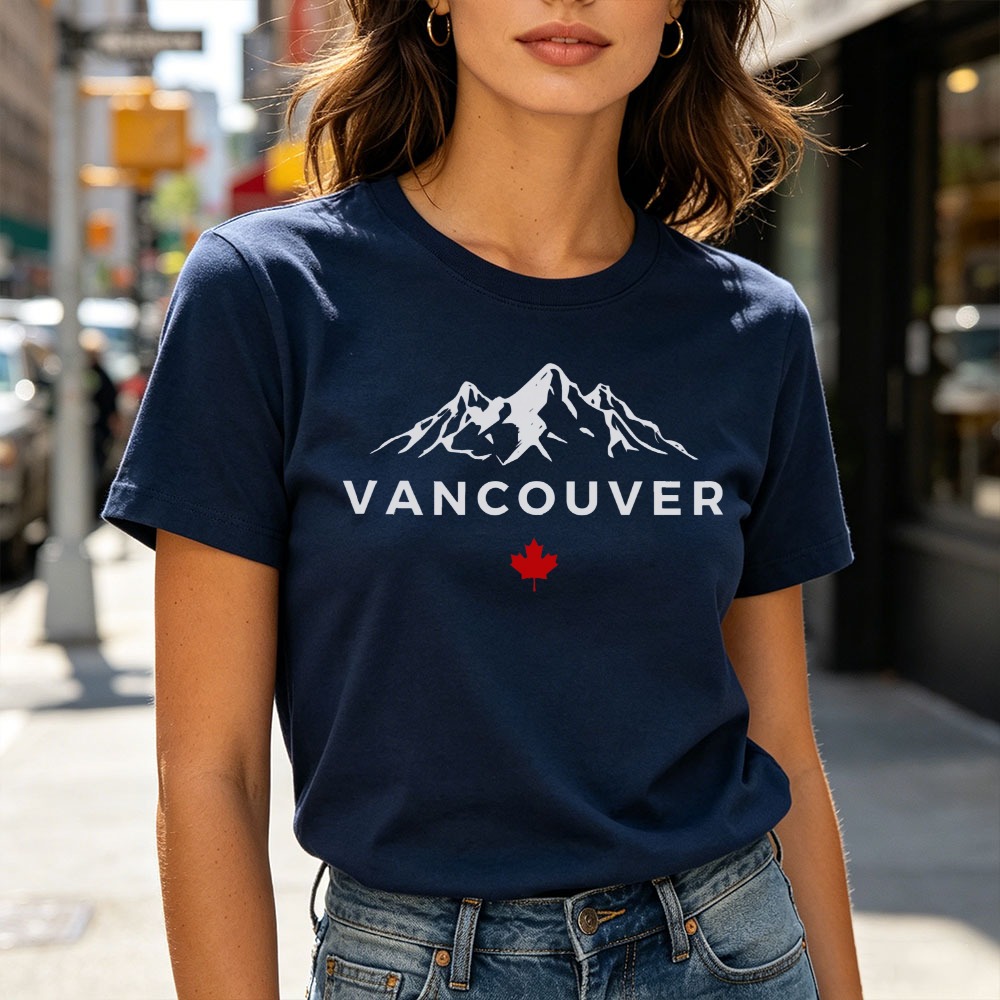 Vancouver Kanada Mountain T-Sh – Outdoor Adventure Club Bewertung und Preis