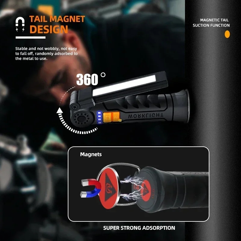 Tragbare COB-LED-Taschenlampe, – Outdoor Adventures Bewertung und Preis
