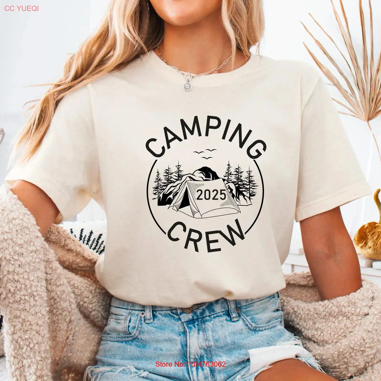 Camping Crew 2025 T-Shirt für  – Outdoor Adventure Group Bewertung und Preis