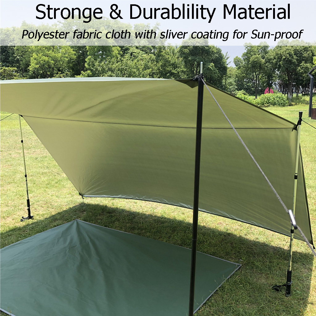DANCHEL 3x3m Camping-Plane Was – Hammock Rain Tarp Bewertung und Preis