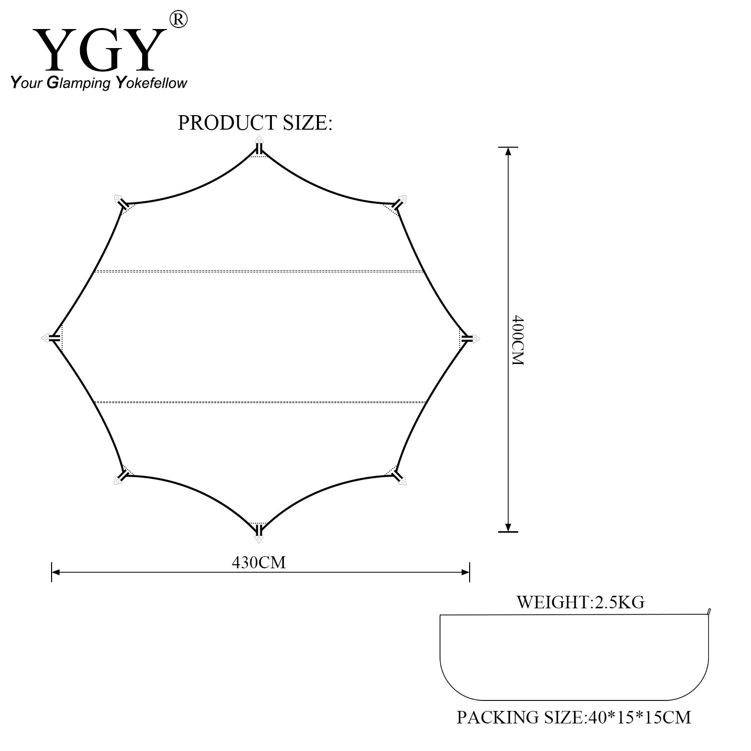 YGY Poly-Baumwolle/TC-Plane, M – Hammock Rain Tarp Bewertung und Preis