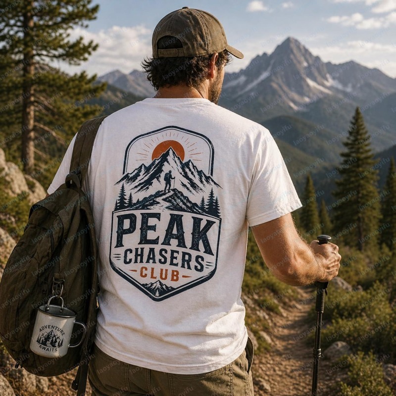 Peak Chasers Club T-Shirt, mod – Outdoor Adventure Club Bewertung und Preis