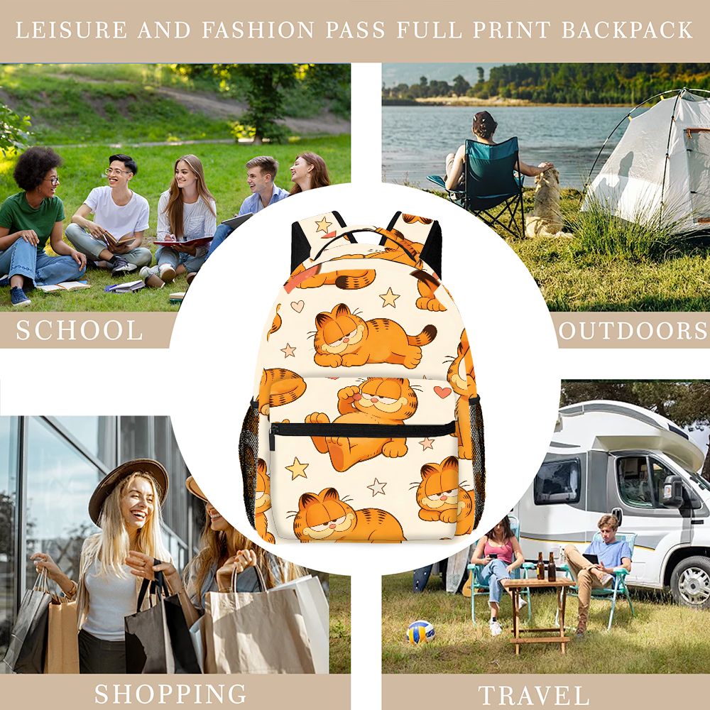 Lustiger Lazy Garfield Rucksac – Outdoor Adventures Bewertung und Preis